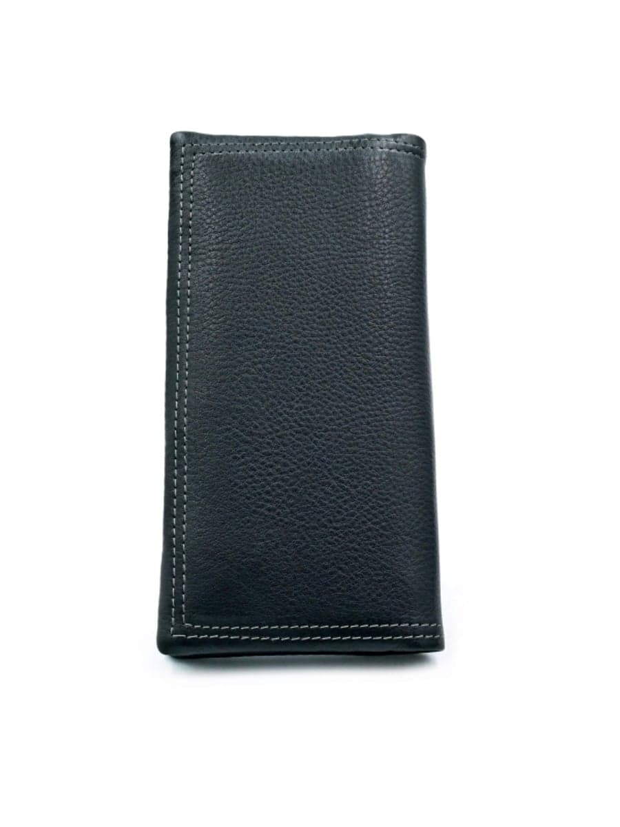 Чоловічий тонкий довгий шкіряний гаманець H.T. Leather 162-54