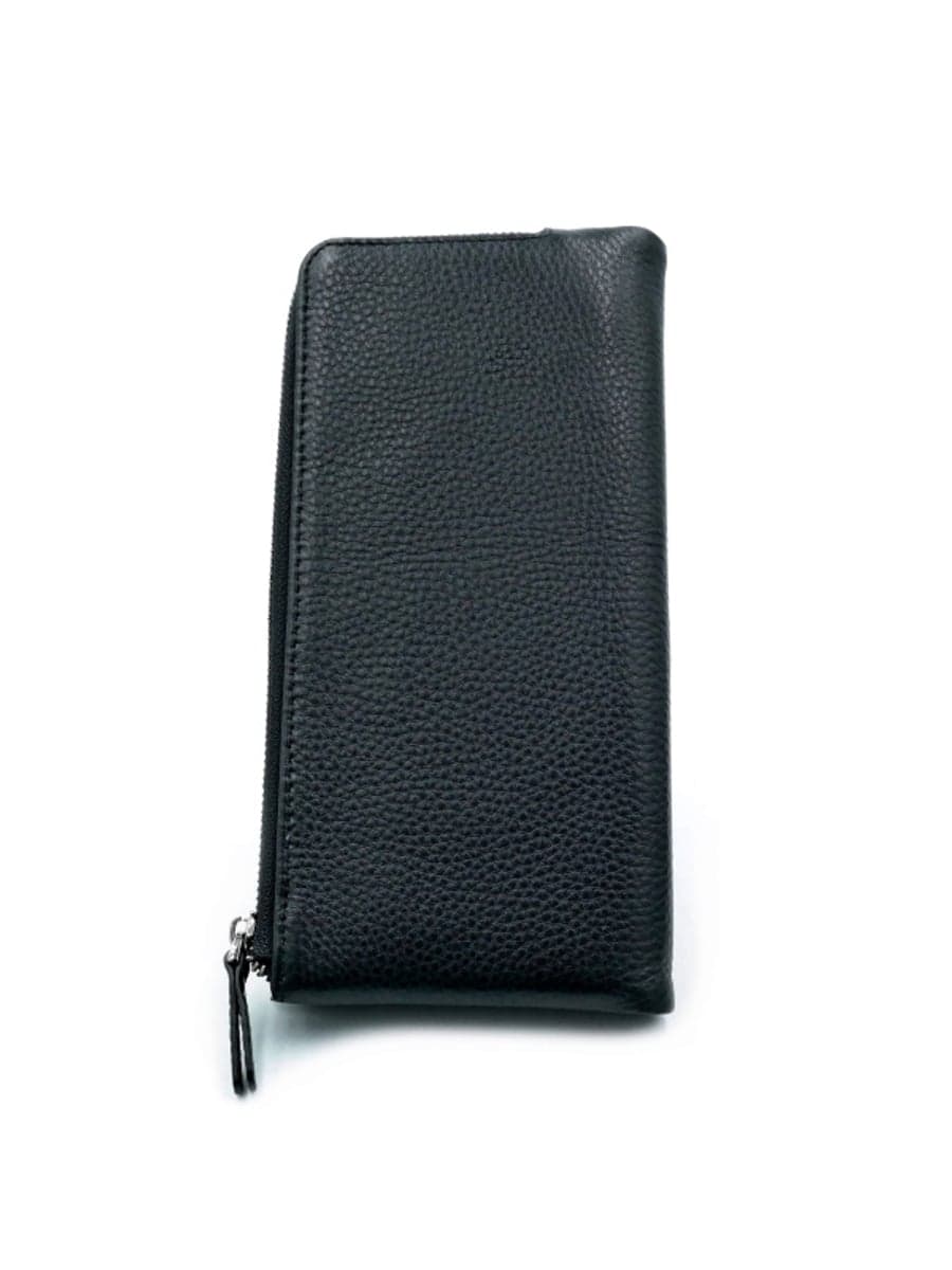 Чоловічий шкіряний клатч-гаманець H.T. Leather з хлястиком і блискавкою C165-5-20
