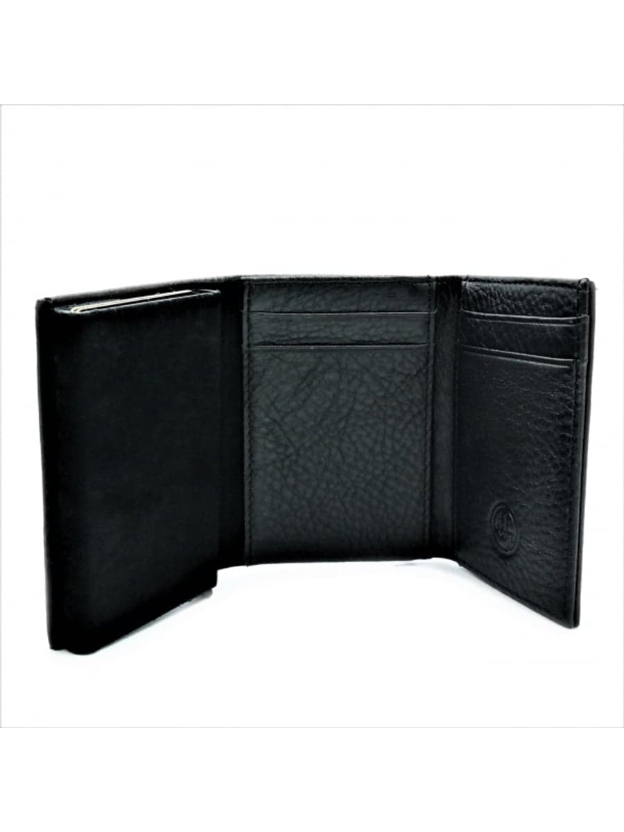 Чоловіча шкіряна візитниця-гаманець H.T. Leather з хлястиком 163-25F