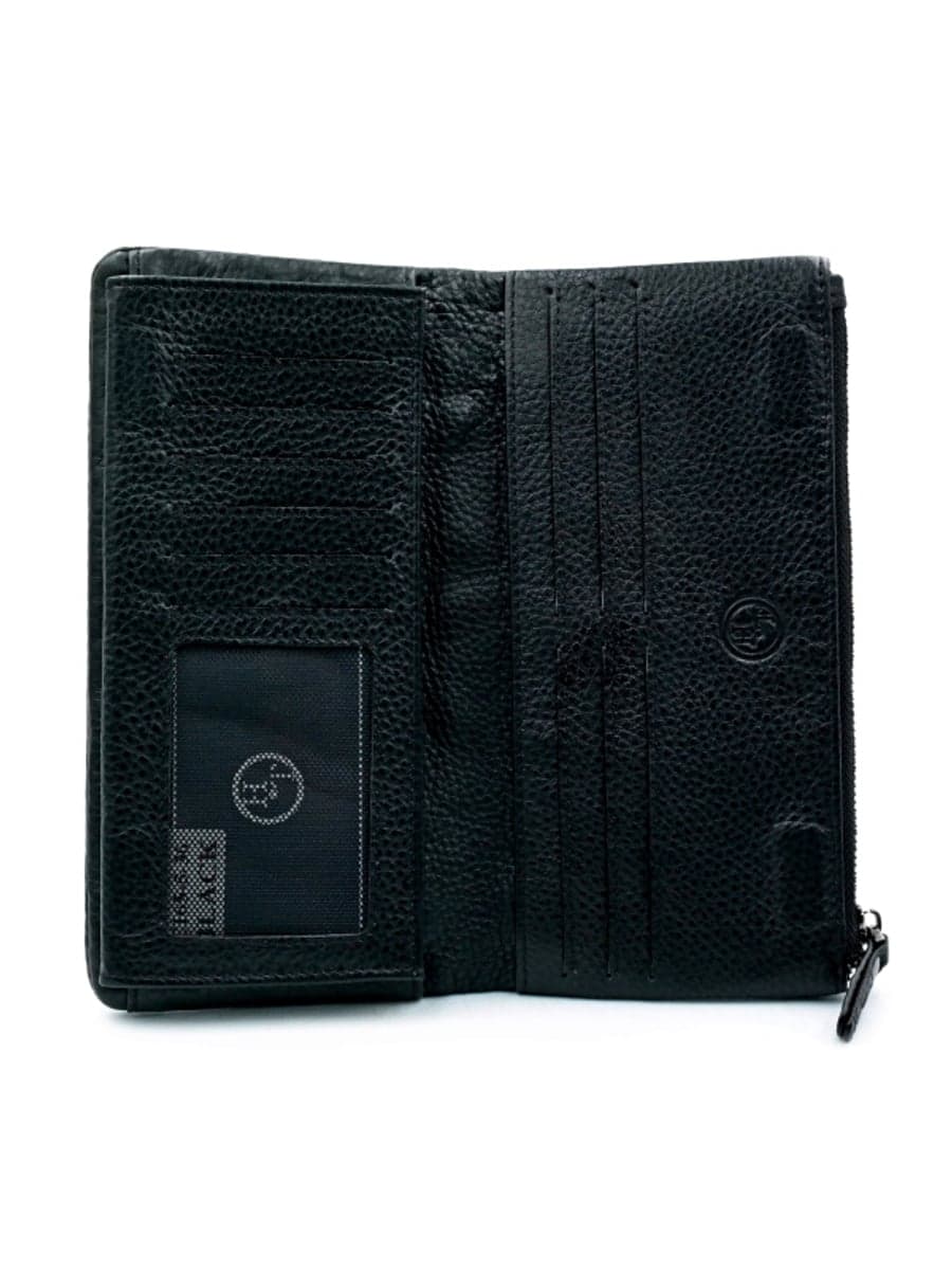 Чоловічий шкіряний клатч-гаманець H.T. Leather з двома блискавками 165-5-36