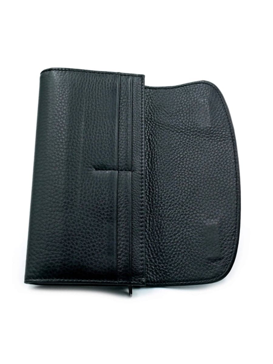 Чоловічий шкіряний клатч H.T. Leather з клапаном і кишенею на блискавці 162-57
